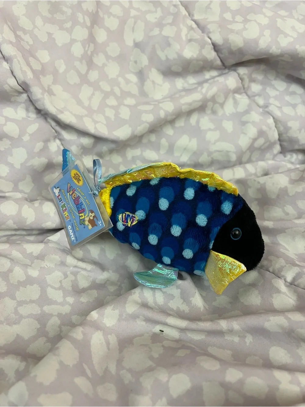 NWT Webkinz Triggerfish Lil’ Kinz Plush Retired